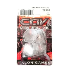 1" Hex Transparent Flight Stand+Short Flight Peg (10 Ea) #72253 - Your Source for Gaming Essentials