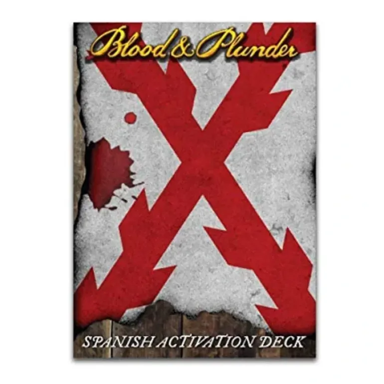 Blood & Plunder Spanish Nationality Activation Card Deck - Your Source for Gaming Essentials