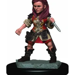 D&D Icons of the Realms Premium Figure, Painted Miniature: Halfling Female Rogue - Your Source for Gaming Essentials