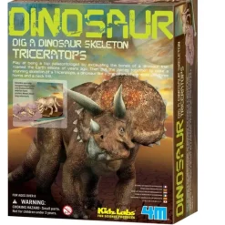 4M Kidzlabs Dig-A-Dinosaur Series I Triceratops #3545 - Your Source for Gaming Essentials