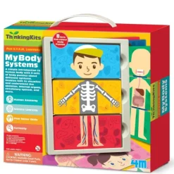 4M ThinkingKits STEM Learning Tool - My Body Anatomy Systems - Your Source for Gaming Essentials