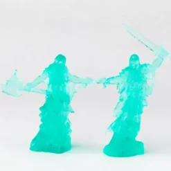 Wraith Duelists (2) #77643 Bones Unpainted Translucent Blue Plastic - Your Source for Gaming Essentials
