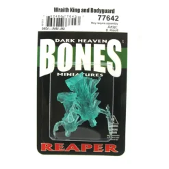 Wraith Lord and Bodyguard (2) #77642 Bones Unpainted Clear Blue Plastic - Your Source for Gaming Essentials